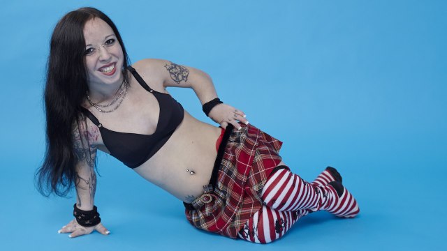 Kat the midget stripper