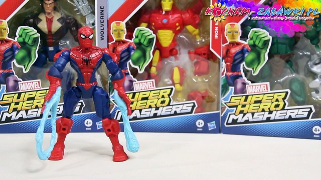 Spider Man - Super Hero Mashers - Marvel - Hasbro - A6825 B0690 - Recenzja