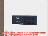 ANDROSET Android 4.2 Mini PC TV Box RK3188 Quad Core A9 BT AirPlay DLNA (Quad Core MK908 Anroid)