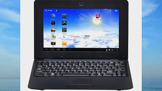 Moonar?10.1 VIA8880 Android 4.2 8GB Camera DUAL CORE Mini Notebook Netbooks Laptop (Black)
