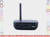 New TV BOX MK808 II in android tv box MK819 mini pc android 4.1 dual core With RJ45 ethernet