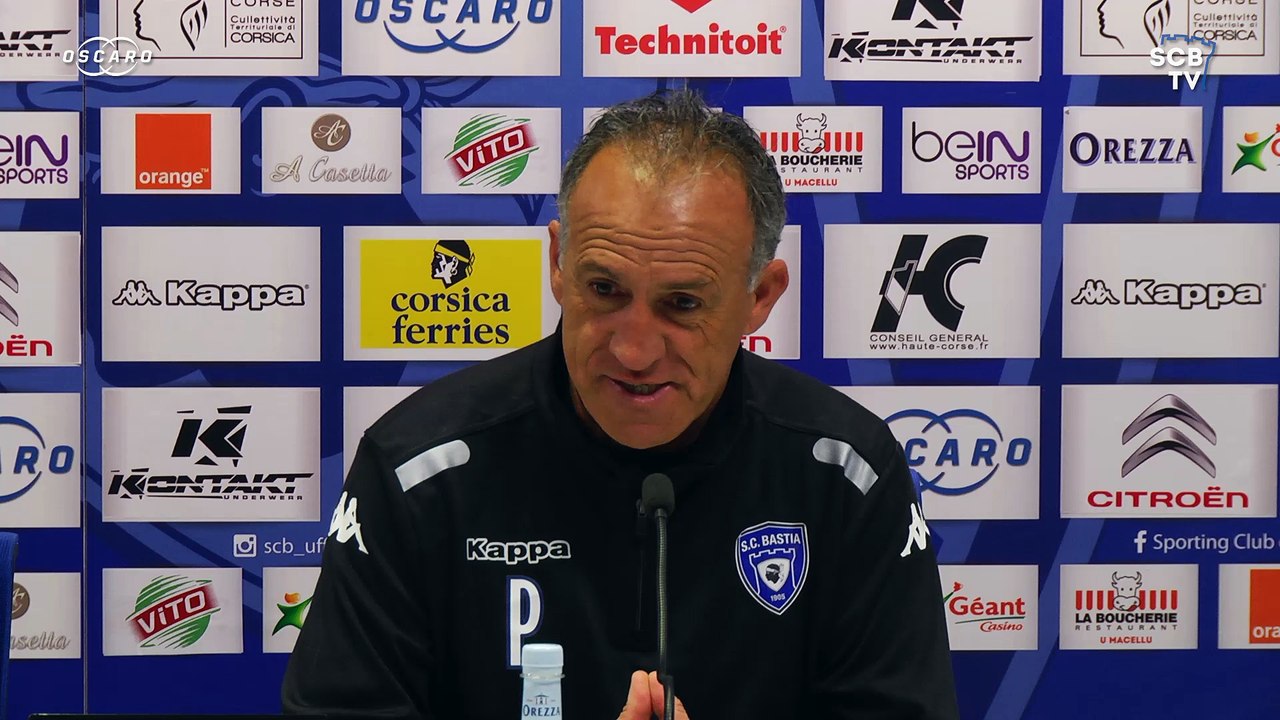 Bastia-Bordeaux : Conf. d'avant-match de G. Printant