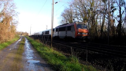 Acheminement TGV NOL 3309/10 par la BB 26187