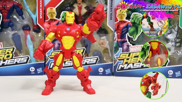 Iron Man - Super Hero Mashers - Marvel - Hasbro - A6825 B0691 - Recenzja
