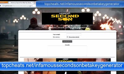 [Official]Infamous second son beta keys[Free]