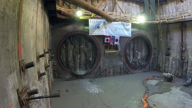 Eglinton Crosstown Tunnelling Reaches Allen Road