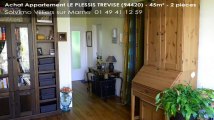A vendre - appartement - LE PLESSIS TREVISE (94420) - 2 pièces - 45m²