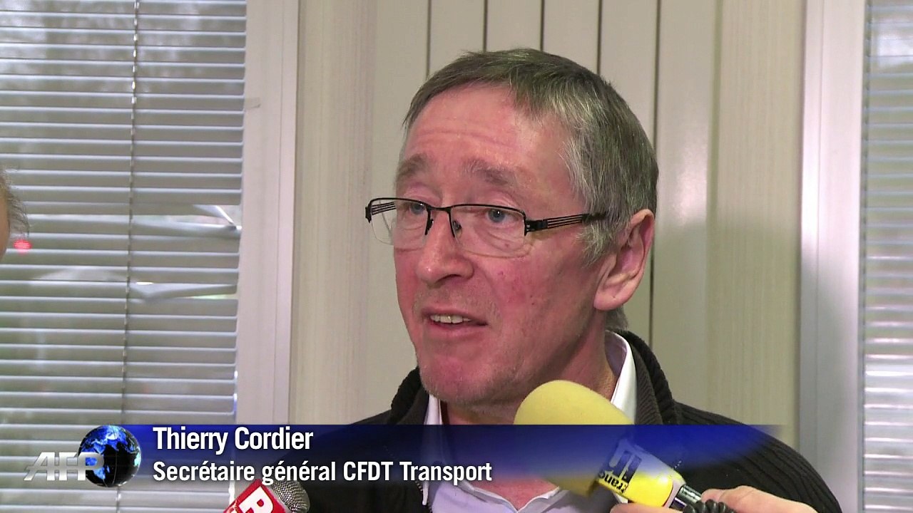 Routiers: la CFDT annonce des actions contre de grands groupes