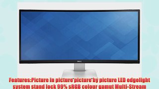 Dell U3415W 34-Inch IPS LCD Monitor (2M:1 300 cd/m2 3440 x 1440 8ms HDMI/MHL/Mini DP/DP/USB)