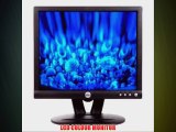 CHEAP BLACK / SILVER ADJUSTABLE HP 15 INCH TFT LCD FLAT MONITOR DISPLAY A GRADE CONDITION