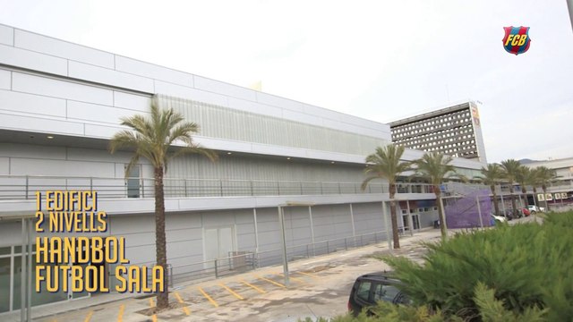 Els nous pavellons d’handbol i de futbol sala de la Ciutat Esportiva