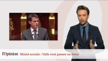 Mixité sociale : Manuel Valls veut passer en force