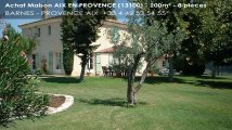 Vente - maison/villa - AIX EN PROVENCE (13100) - 8 pièces - 200m²