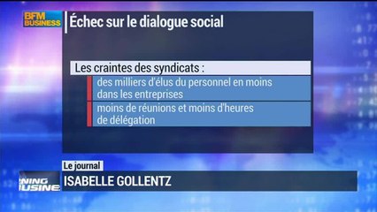 Echec sur le dialogue social : les craintes des syndicats