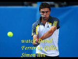 watch David Ferrer vs Gilles Simon live tennis match