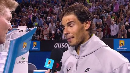 Rafael Nadal Dislikes Sleep and Math - Australian Open 2015