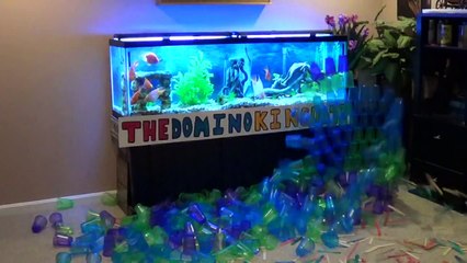 Ils utilisent plus de 10.000 pièces pour faire un stick bomb