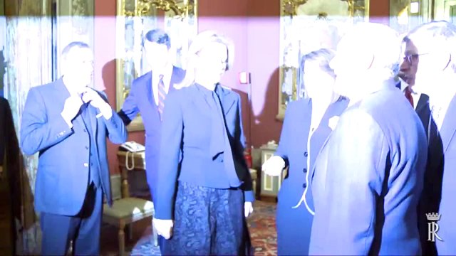 Roma - Pietro Grasso, con la Presidente della Repubblica del Kosovo, Atifete Jahjaga (21.01.15)