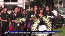 Birmanie: hommage aux enseignantes violées et tuées