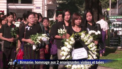 Birmanie: hommage aux enseignantes violées et tuées
