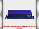 BrightSign HD220 Ethernet Networked Solid State Digital Sign Controller