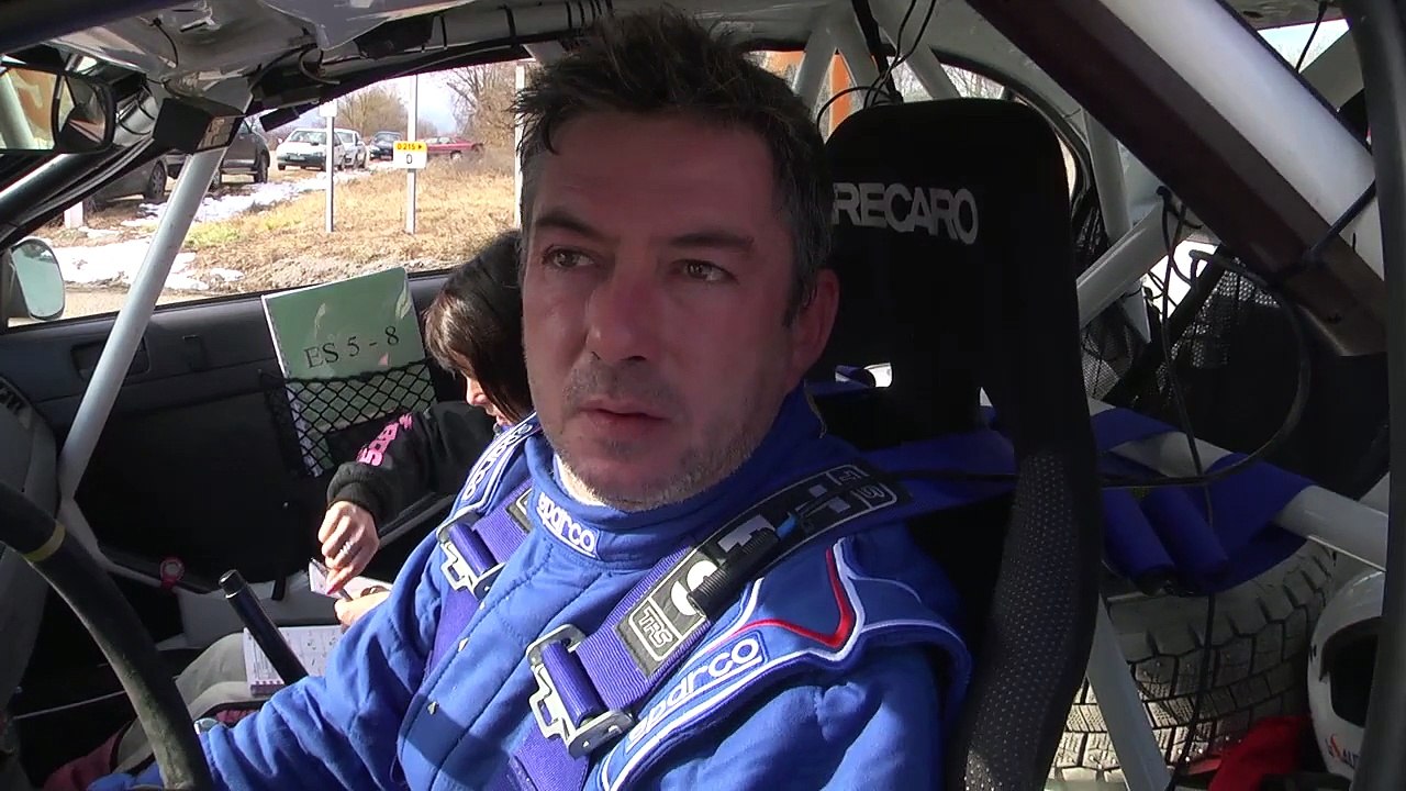 Rallye Monte Carlo : Jean-Noël Mondet à l'arrivée de la 5e spéciale