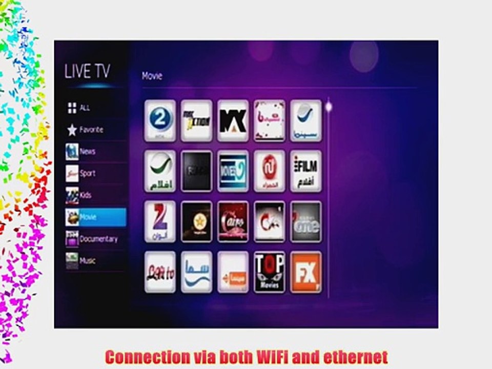 Aria Iptv Version 2 Arabic Iptv Receiver Box MBC