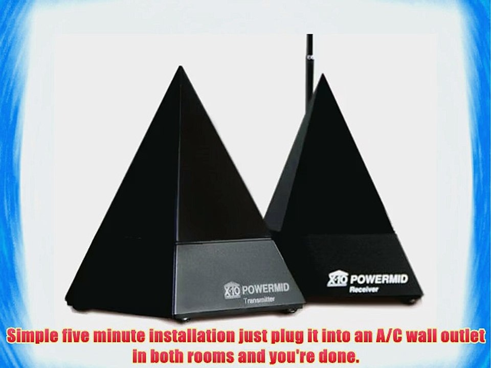 X10 Powermid PM5900 Remote Control Extender Kit Includes a