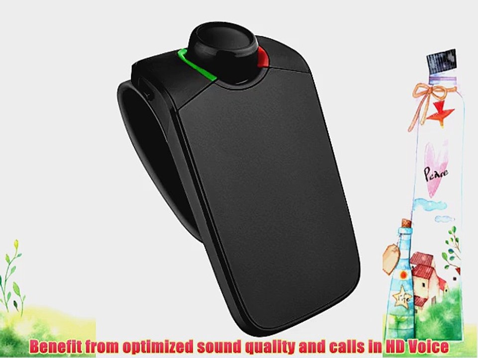 Parrot Minikit Neo 2 HD - Voice controlled portable Bluetooth hands-free kit with HD Voice