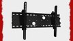 Black Tilting Wall Mount Bracket for Panasonic TH-42PX75U Plasma 42 inch HDTV TV