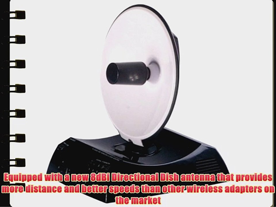 Hawking HWU8DD Hi-Gain USB Wireless-G Dish Adapter