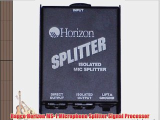 Rapco Horizon MS-1 Microphone Splitter Signal Processor