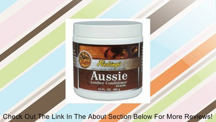 Fiebing's Aussie Leather Conditioner Review