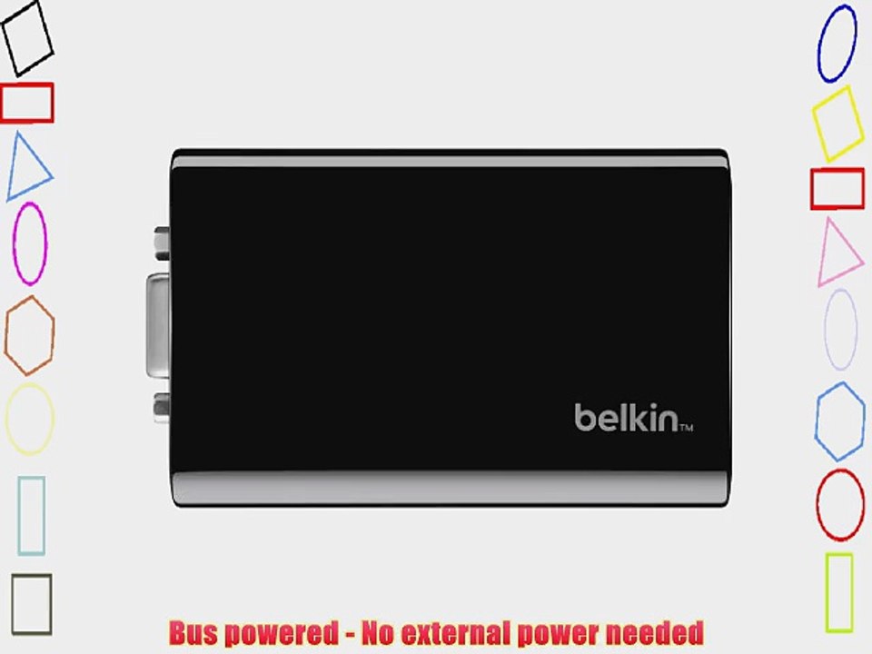 Belkin USB 3.0 to VGA Adapter for Ultrabooks and Tablets