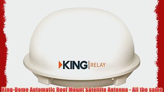 King Controls KD5500 King Dome White Relay-Automatic Satellite System