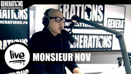 Monsieur Nov - Whisky Coca (Live des studios de Generations)
