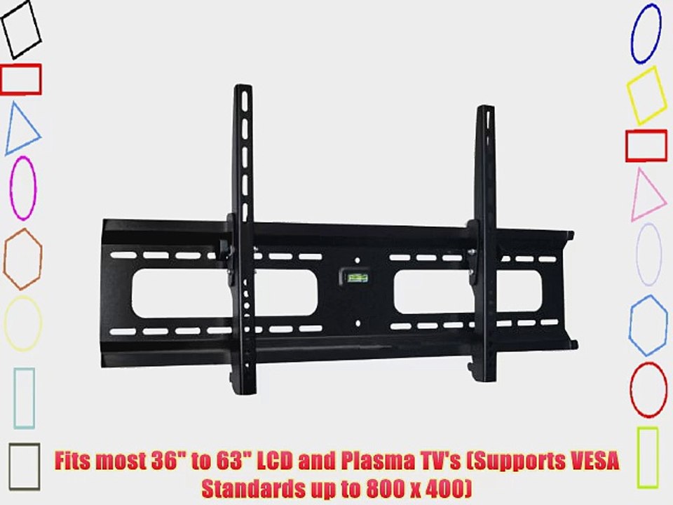 New Slim Tilting Tilt Adjustable Universal TV Wall Mount Bracket For Fits Sharp LCD LED VESA