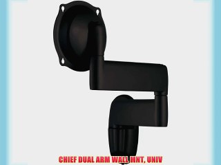CHIEF DUAL ARM WALL MNT UNIV