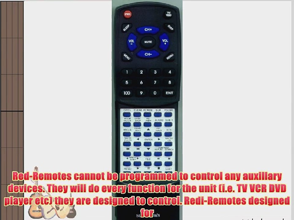 SONY Replacement Remote Control for 147798011 DVPCX985V DVPCX975V RMDX500