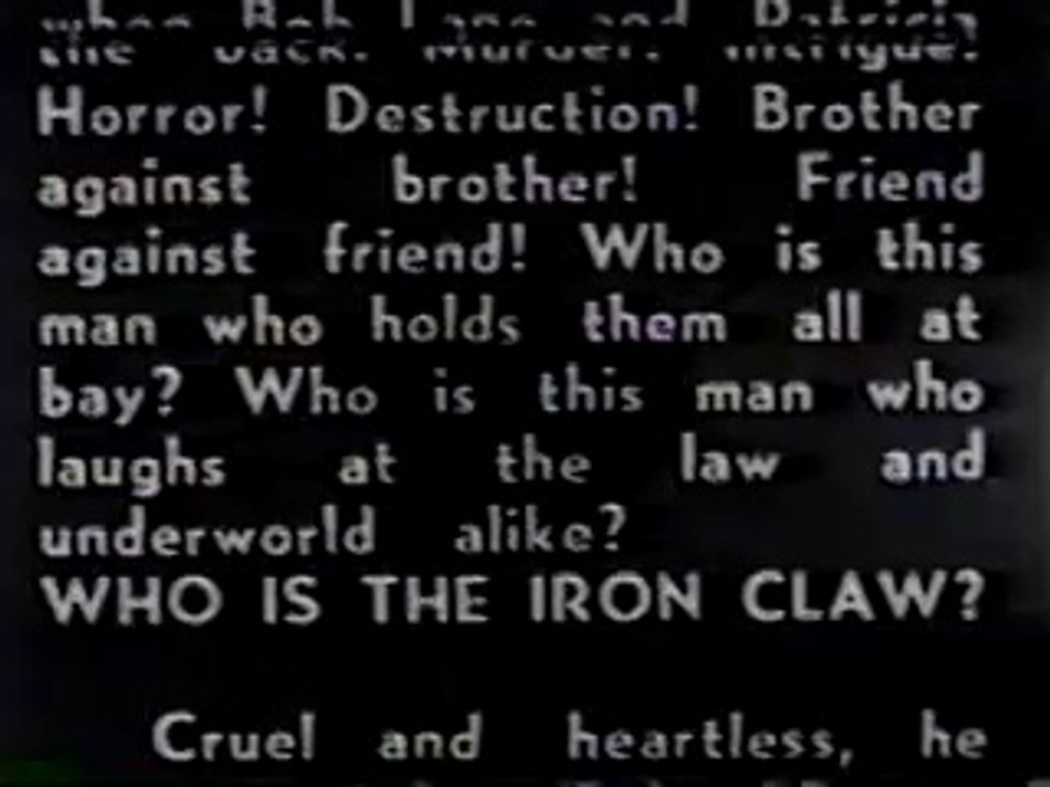 The Iron Claw Part2 The Murderous Mirror