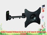 GadKo Premium TV Mount for 23~42 w/18 Arm 75~200mm VESA Lockable