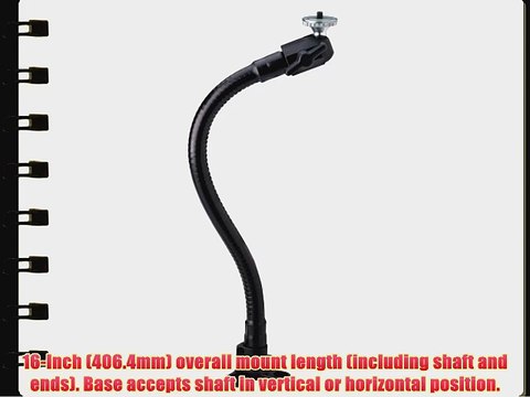 PanaVise 817-16 CCTV Flex Mount 16-Inch Black (Black)