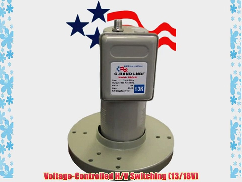 C-Band LNBF Single Output BSC421