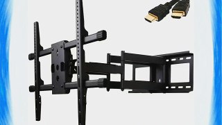 VideoSecu Dual Arm Cantilever TV Wall Mount Extends 25 Steel Arms for Sony Bravia models: KDL-37XBR7