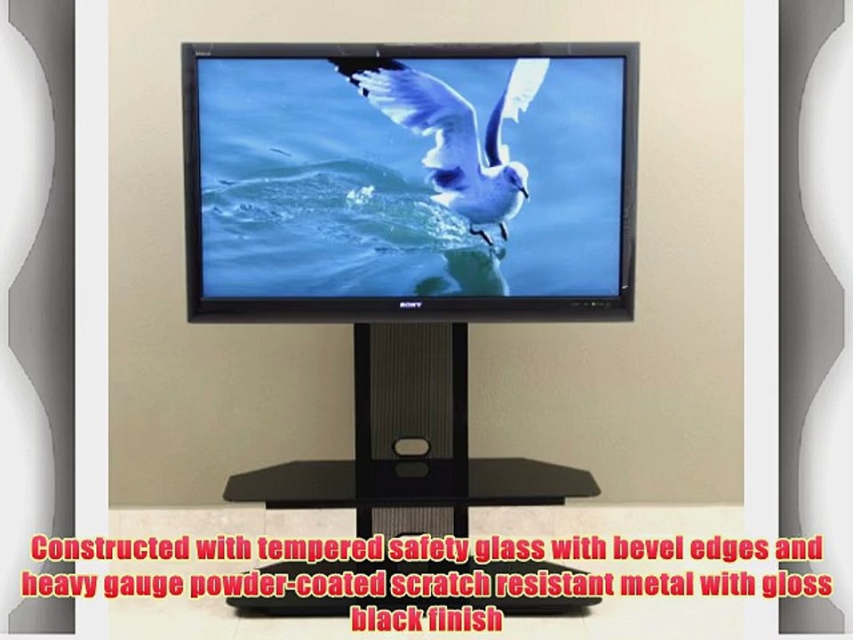 TransDeco TV Stand with Universal Mounting System for 35 to 65-Inch LCD/LED TV