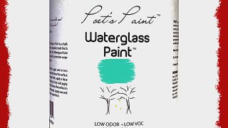 Poets Paint Waterglass Paint Chalk Based Finish Aegean Turquoise