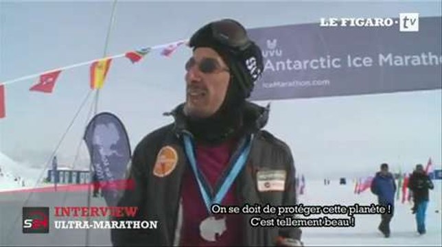 Malek Boukerchi : L'homme qui a couru 142 kilomètres en Antarctique en 2 jours