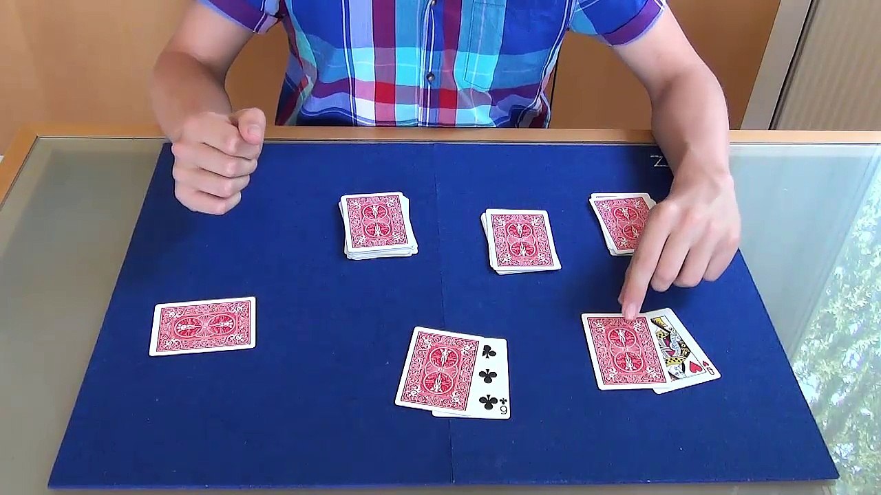 Einfacher Kartentrick mit Erklärung/Tutorial_Deutsch/German