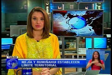 Mejía y Rumiñahui establecen límite territorial