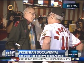Muestran documental en honor a la “inmortalidad” de Luis Aparicio